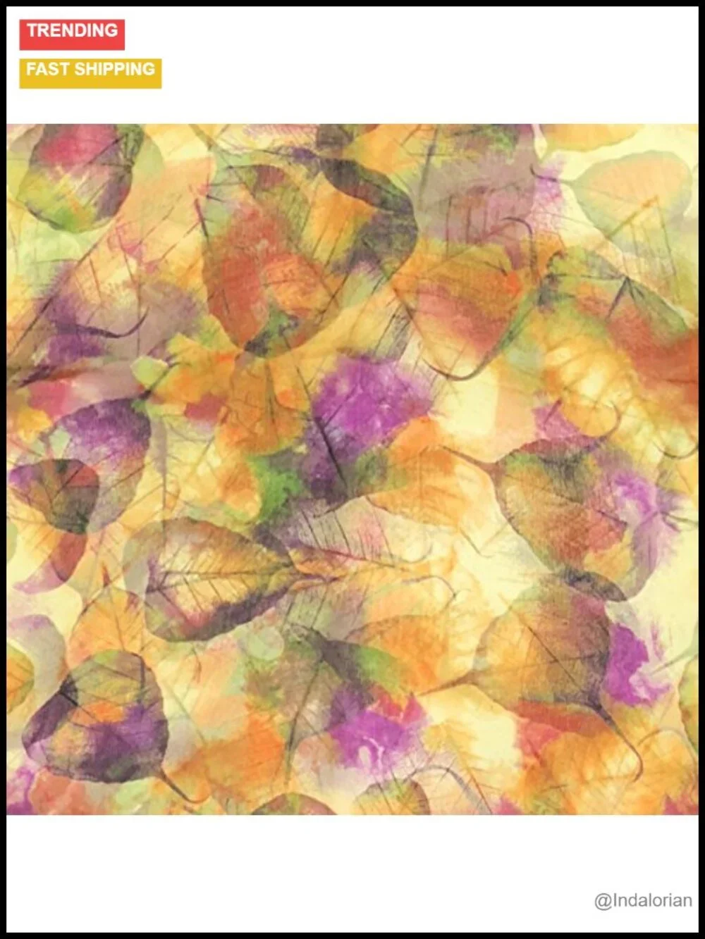 Lightweight Sheer Silky Feeling Chiffon Scarf - Fashion Scarf